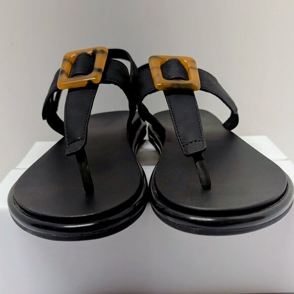 OluKai La‘i T–Bar Strappy Beach Sandals in Lava Rock - Picture 9 of 16